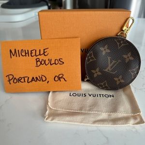 Louis Vuitton Round Coin Purse